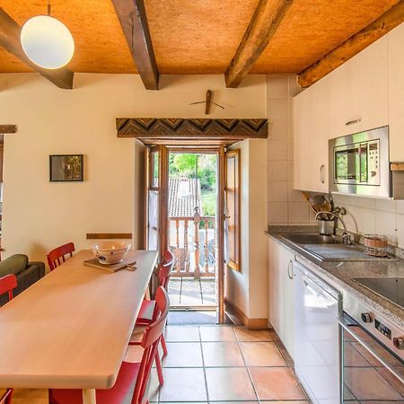 Casa Monaut, Acogedores Apartamentos A Los Pies De La Selva De Irati Saragueta エクステリア 写真