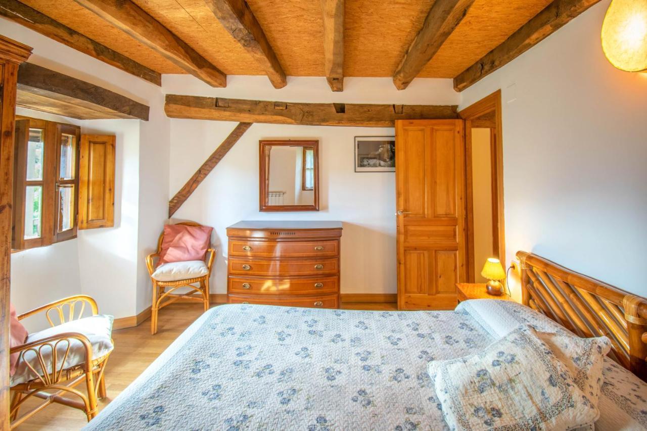 Casa Monaut, Acogedores Apartamentos A Los Pies De La Selva De Irati Saragueta エクステリア 写真