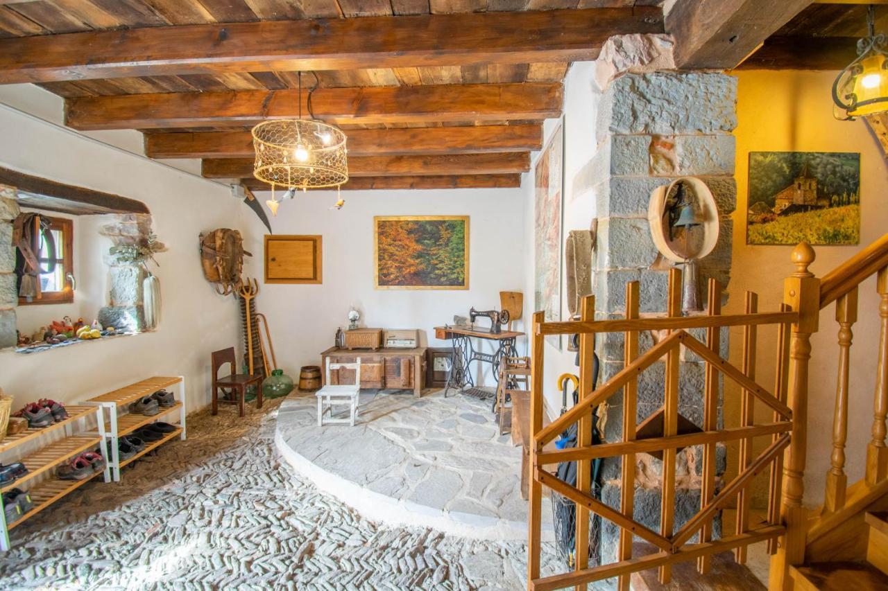 Casa Monaut, Acogedores Apartamentos A Los Pies De La Selva De Irati Saragueta エクステリア 写真
