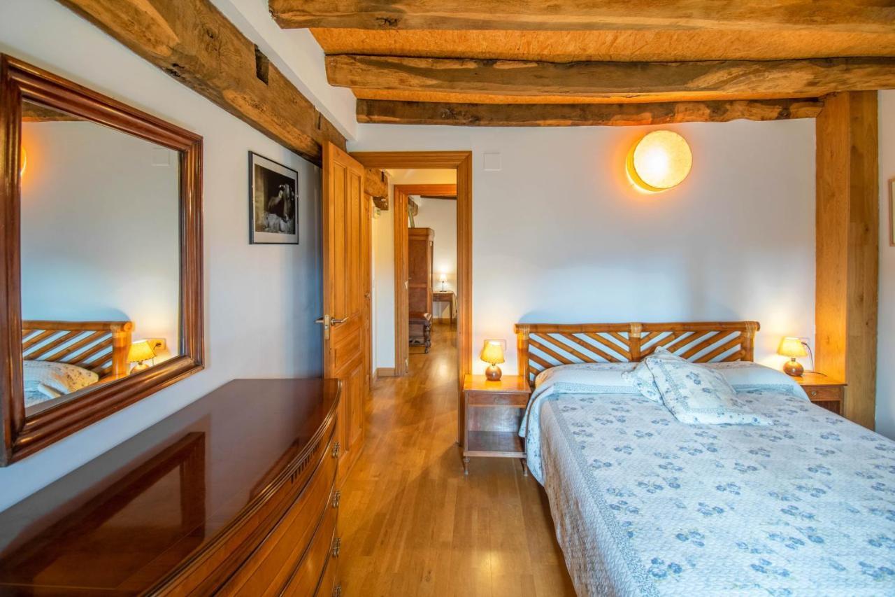 Casa Monaut, Acogedores Apartamentos A Los Pies De La Selva De Irati Saragueta エクステリア 写真